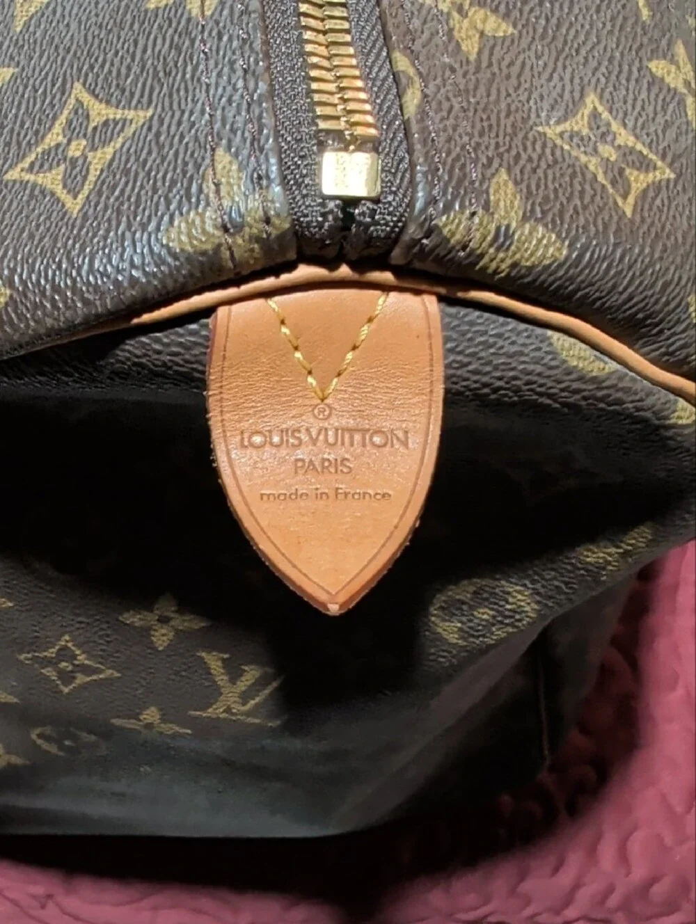 Louis Vuitton Brown Monogram Keepall 60 Boston Bag